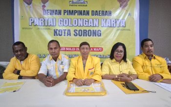 Buka Pendaftaran: SC Ajak Kader Golkar Daftar Sebagai Calon Ketua DPD Kota Sorong