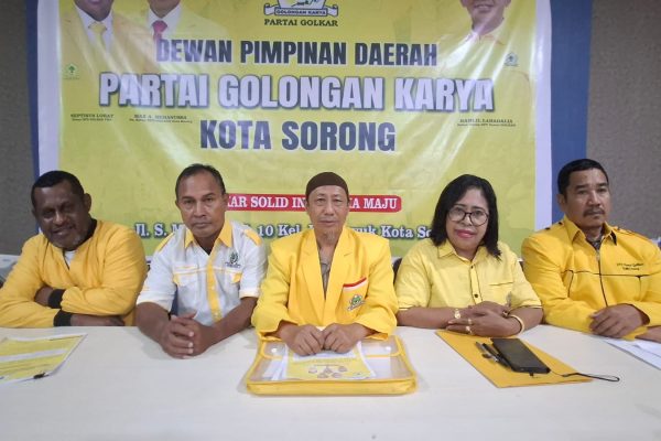 Buka Pendaftaran: SC Ajak Kader Golkar Daftar Sebagai Calon Ketua DPD Kota Sorong