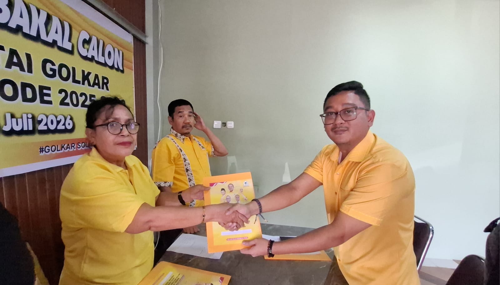 Bursa Ketua Golkar Kota Sorong Mulai Mengerucut, Dua Kandidat Telah Terdaftar