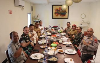 Pangdam XVIII/Kasuari Perkuat Sinergi dengan Kapolda dan Pemprov PBD Lewat Silaturahmi di Sorong
