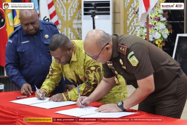 KPU Papua Barat Daya Gandeng Kejati Papua Barat, Perkuat Sinergi Hukum Demi Pemilu Berintegritas