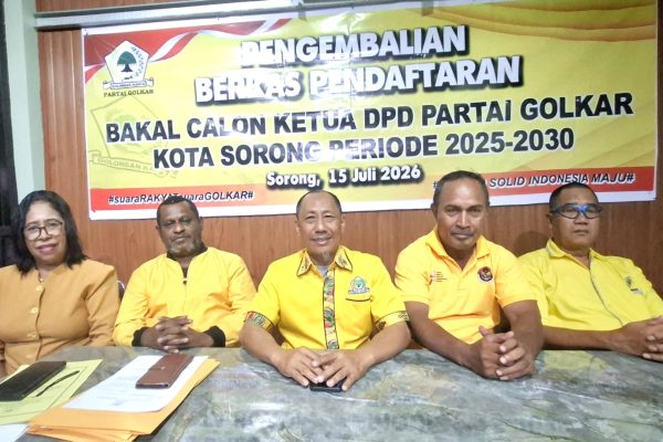 Musda Ke-VI Partai Golkar Kota Sorong: Hanya Satu Bakal Calon yang Lolos Tahap Verifikasi