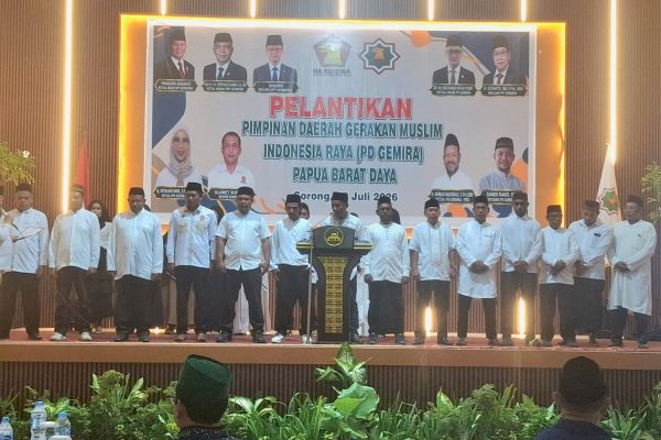 Ahmad Nausrau Resmi Pimpin Gemira Papua Barat Daya, Siap Perkuat Dakwah dan Kolaborasi Bersama Pemerintah