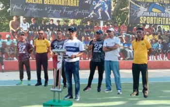 KONI Maluku Tengah Apresiasi Open Turnamen Bola Voli PBVSI Brigif 27/Nusa Ina, Perkuat Pembinaan Atlet Daerah