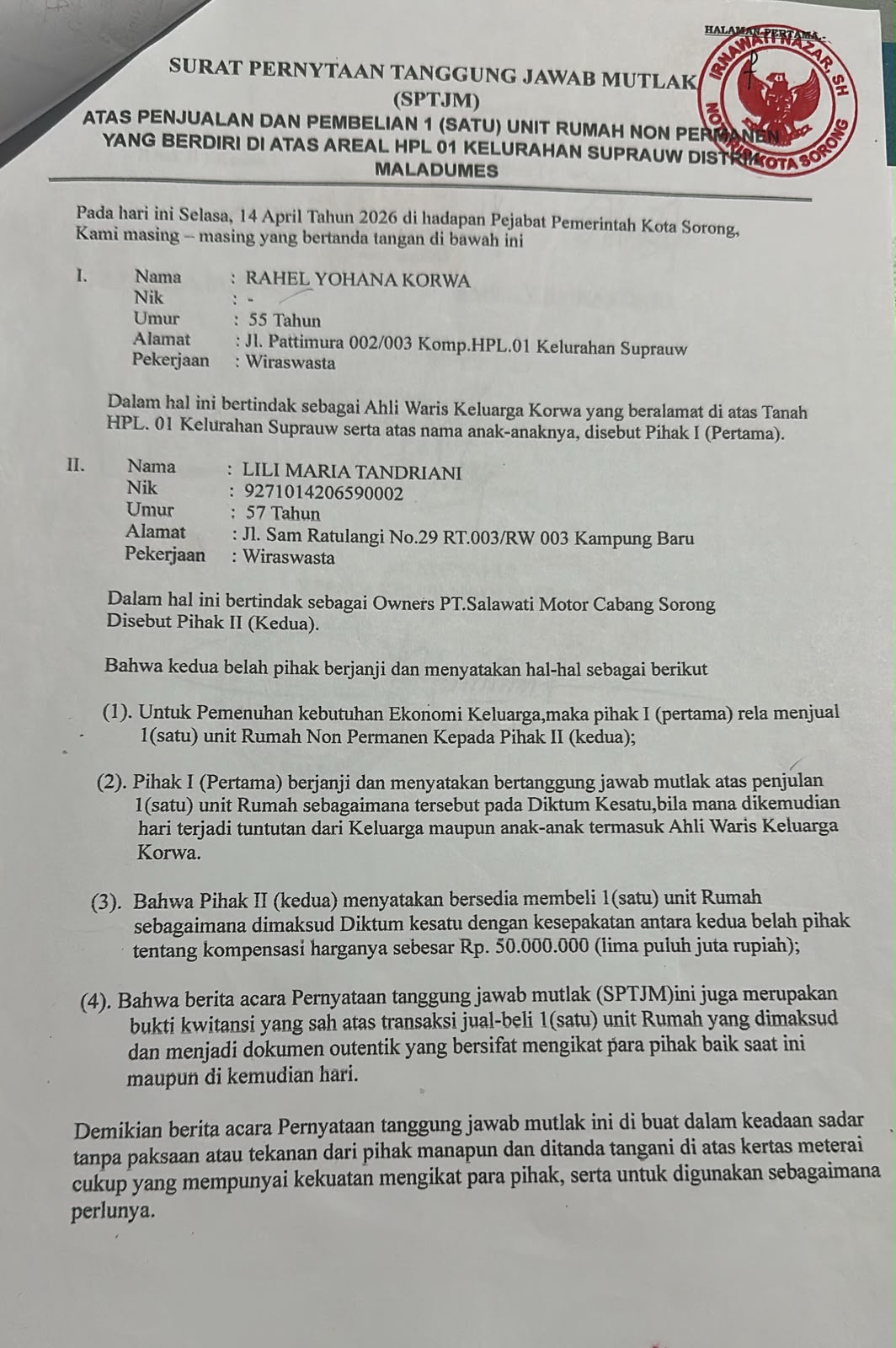 Bantah Tuduhan Pengeroyokan Barang, Asisten I Nilai Penetapan Tersangka Prematur dan Dorong RJ