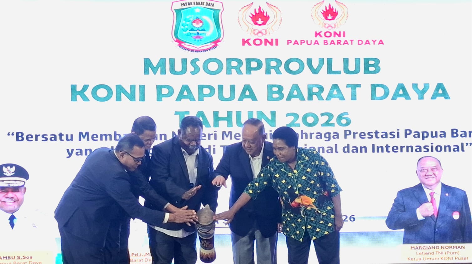 Satu Langkah Menuju Prestasi Dunia, Musorprovlub KONI Papua Barat Daya Resmi Bergulir