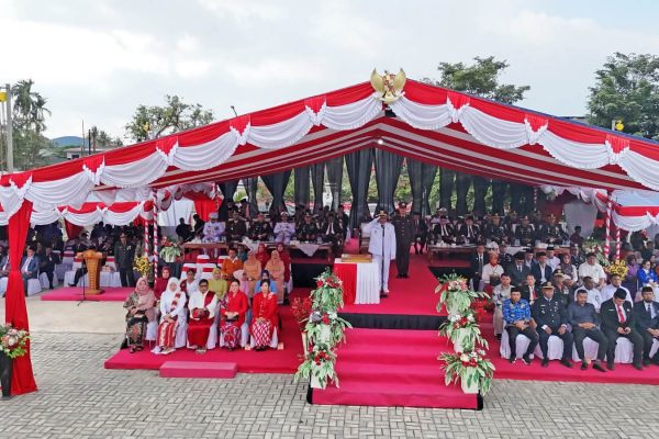 HUT ke-81 RI, Pemkot Sorong Launching 100 Titik Fiber Optic Menuju Smart City