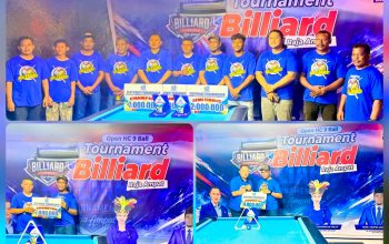AMC Kota Ambon Champion Turnamen Billiard Raja Ampat, Taklukkan Tuan Rumah 6–3