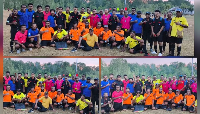 Warga Misool Utara Apresiasi Pelatihan Wasit Sepak Bola ‎