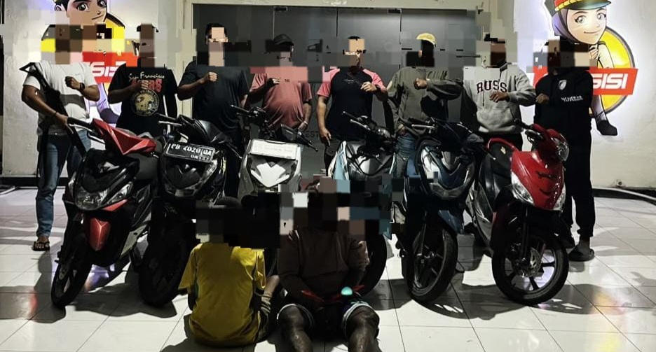 Curi Enam Sepeda Motor, Dua Pelaku Curanmor Dibekuk Tim Mangewang Polresta Sorong Kota