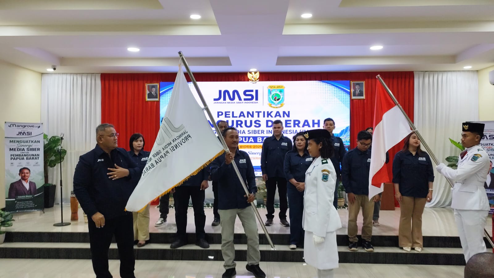Ketua Umum JMSI Pusat Resmi Melantik Pengda JMSI Papua Barat