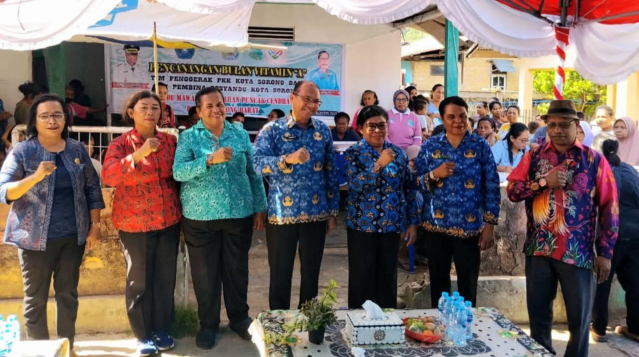 Pemkot Sorong Canangkan Bulan Vitamin A 2026, Perkuat Upaya Cegah Stunting