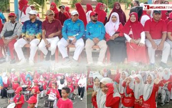 Semarak Kemerdekaan, Kemenag Malteng Perkuat Silaturahmi Lewat Jalan Sehat Bersama
