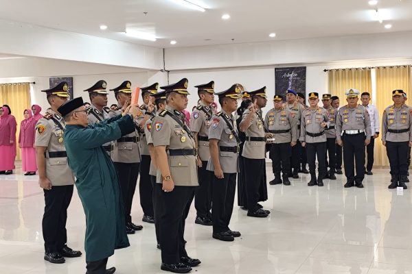 5 Kapolres Berganti, Kapolda PBD: Bawa Energi Baru Turun ke Lapangan dan Layani Warga