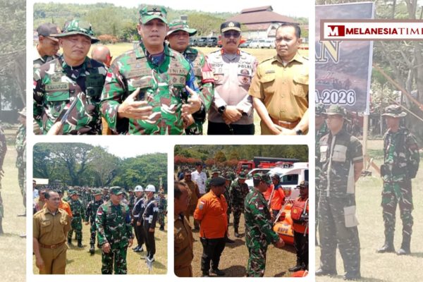 Kesiapsiagaan Bencana Diperkuat, Korem 151/Binaiya Gelar Apel Pasukan