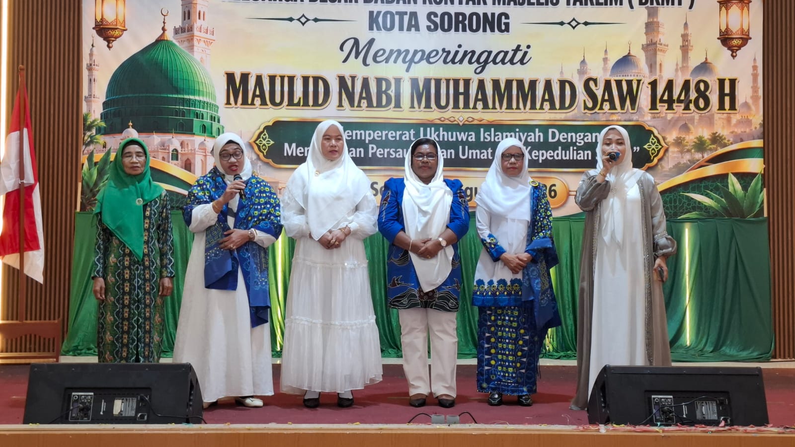 Maulid Nabi SAW 1448 H, Penasehat BKMT Kota Sorong Ajak Perkuat Iman, Karakter dan Toleransi