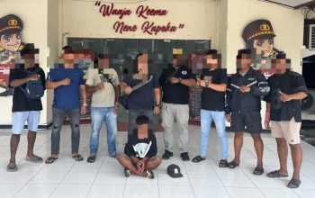 Tim Mangewang Polresta Sorong Kota Amankan Terduga Pelaku Penganiayaan Berat
