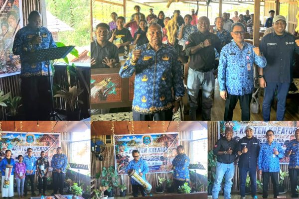 Dorong Anak Muda OAP Jadi Konten Kreator, Disparekraf PBD Gelar Pelatihan Konten Digital