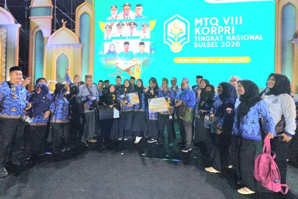 Harumkan Nama Papua Barat Daya, Syarah dan Abdul Rauf Raih Juara III MTQ KORPRI Tingkat Nasional