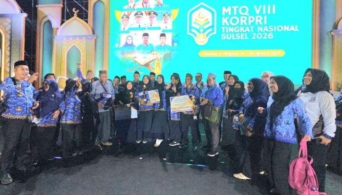 Harumkan Nama Papua Barat Daya, Syarah dan Abdul Rauf Raih Juara III MTQ KORPRI Tingkat Nasional