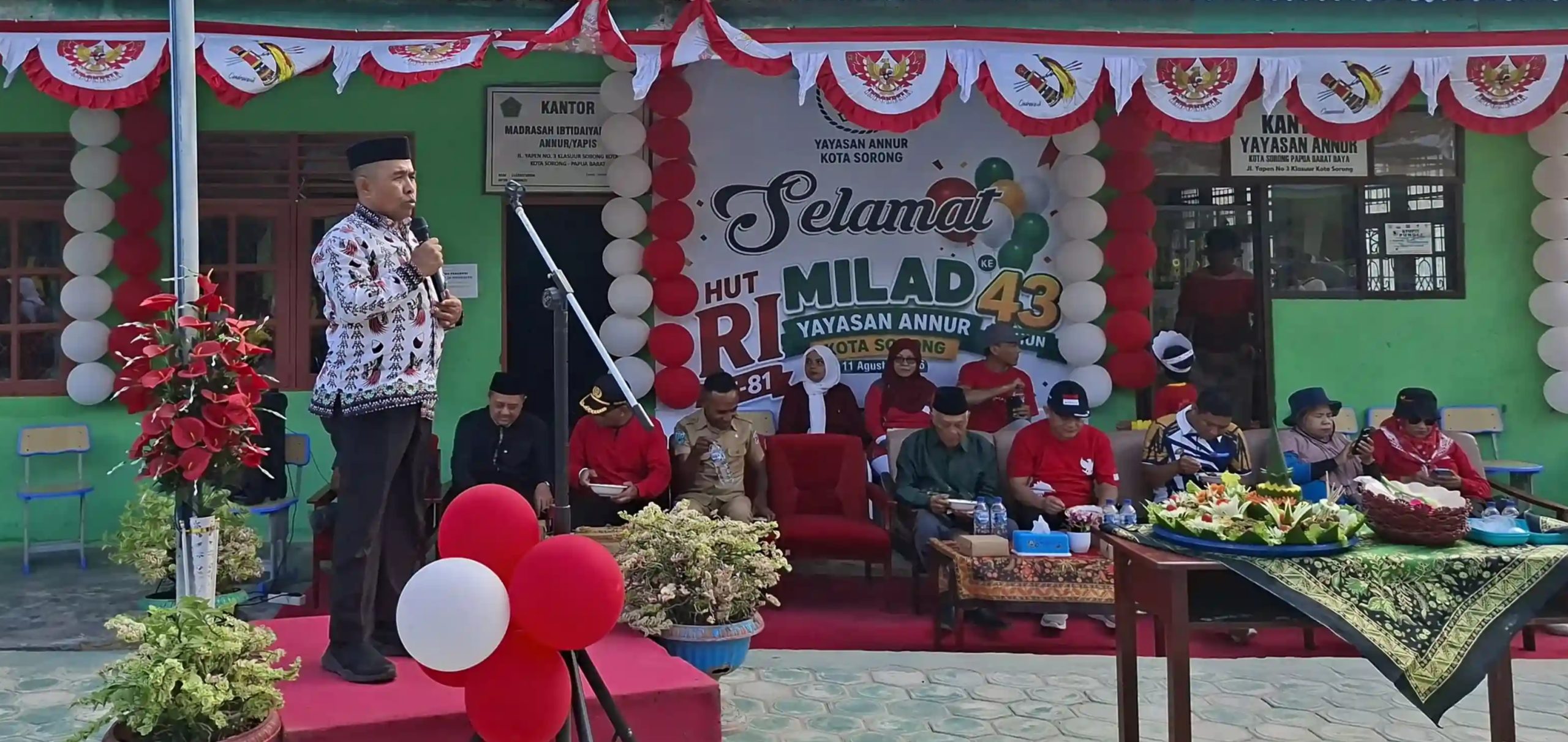 Milad ke-43 Yayasan An-Nur, Muhudar Wailegi Tekankan Peran Pendidikan bagi Generasi Muda