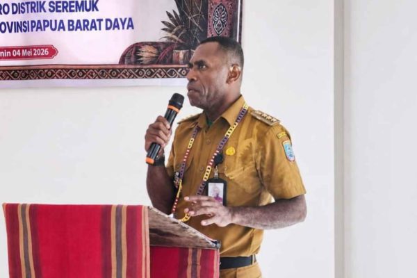 Hadapi Musim Kemarau, Kepala Distrik Seremuk Imbau Warga Jangan Bakar Hutan Sembarangan