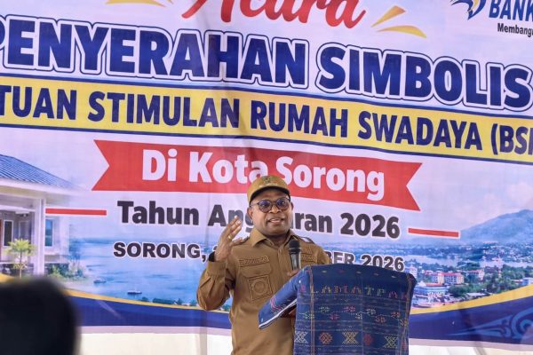 83 KK di Kota Sorong Terima Bantuan Rumah Swadaya Senilai Rp2,075 Miliar