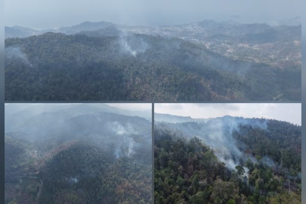‎10 Titik Api Kepung Waisai, Ketua DPRK Raja Ampat Desak Pergeseran BTT Untuk Karhutla