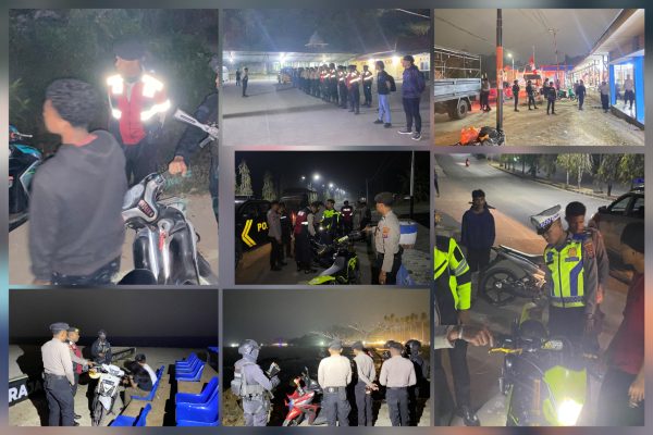 Patroli Malam Polres Raja Ampat Sasar Titik Rawan, Cegah Kriminalitas dan Aktivitas Anak di Jam Rawan