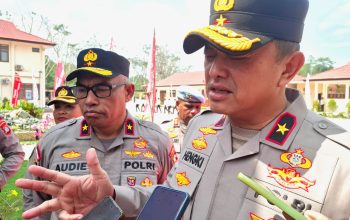Serah Terima Pataka Polda Papua Barat Daya, Hengki Haryadi Bawa Semangat Kepemimpinan Transformasional