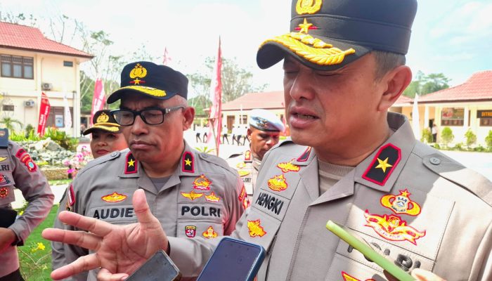 Serah Terima Pataka Polda Papua Barat Daya, Hengki Haryadi Bawa Semangat Kepemimpinan Transformasional