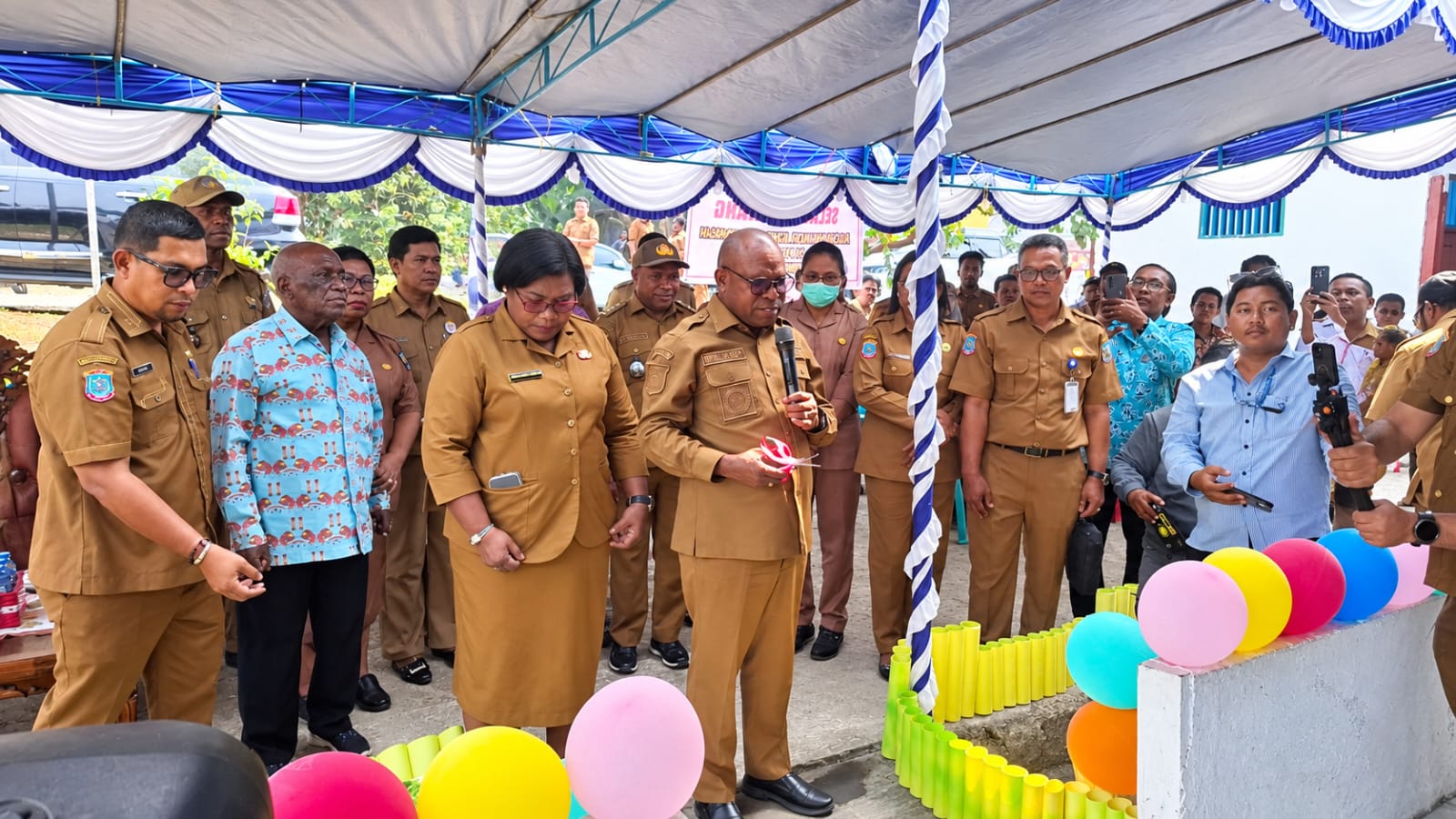 Posyandu Egad Kairos Diresmikan, Pemkot Sorong Dorong Pelayanan Kesehatan Dekat dengan Masyarakat
