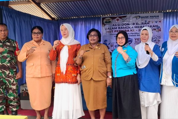 PERISBA Bank Papua Rayakan HUT ke-22 dengan Aksi Donor Darah