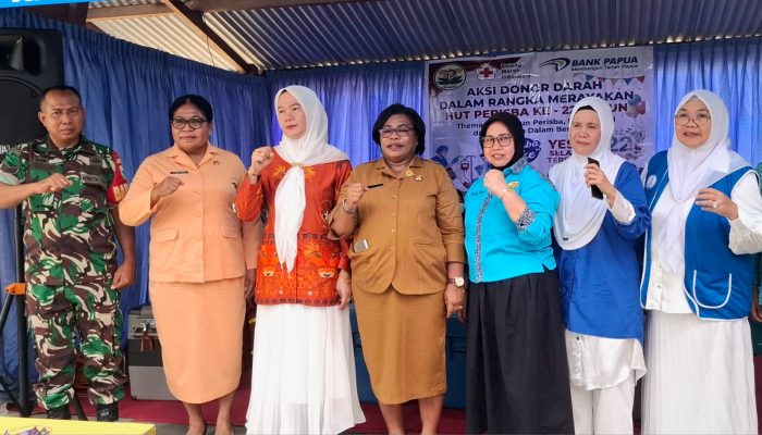 PERISBA Bank Papua Rayakan HUT ke-22 dengan Aksi Donor Darah