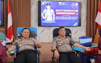 HUT Lantas ke-71, Polda PBD Gerakkan Aksi Donor Darah untuk Sesama
