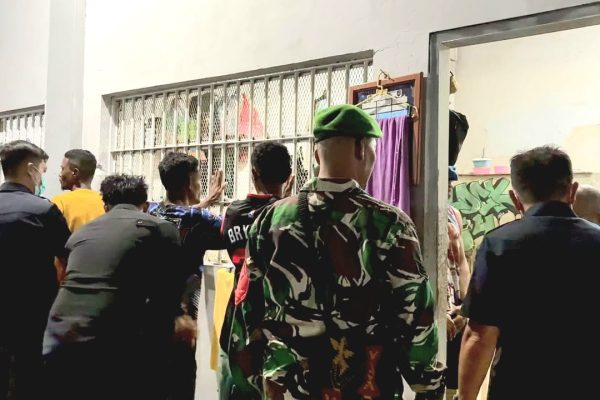 Cegah Gangguan Kamtib, Lapas Sorong Libatkan TNI-Polri dalam Razia Gabungan