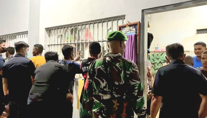 Cegah Gangguan Kamtib, Lapas Sorong Libatkan TNI-Polri dalam Razia Gabungan