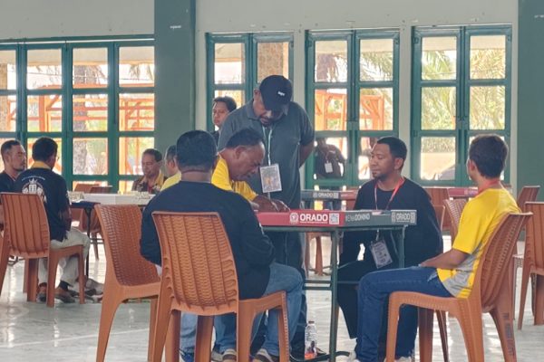 256 Pasangan Ramaikan Open Tournament Domino Orado 101 Piala Panglima TNI di Sorong