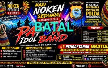 Papua Idol Band Batal Digelar, Peserta Tak Penuhi Kuota