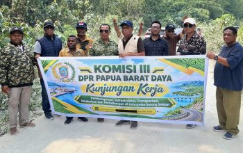 Proyek Jalan Teminabuan–Konda Rp7,9 Miliar Disorot, Komisi III DPRP PBD Ingatkan Risiko SiLPA