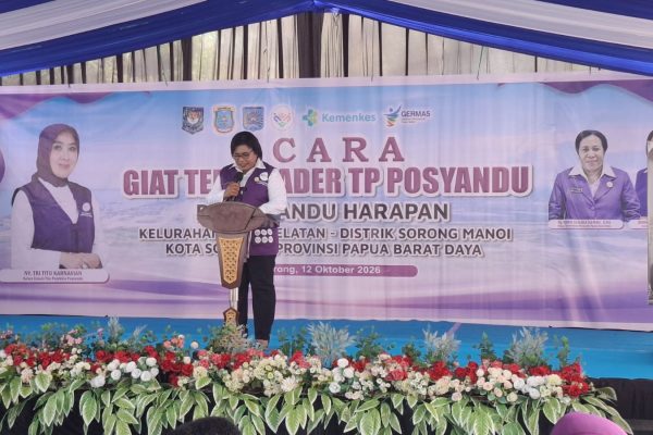Jemima Lobat: Kota Sorong Miliki 118 Posyandu, Penguatan Kader Jadi Prioritas