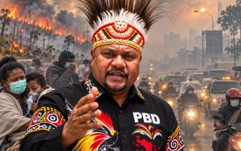 Kualitas Udara Sorong Memburuk, George Dedaida Desak Satgas Karhutla Bertindak Cepat