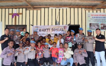 Sambut HUT ke-24 Propam Polri, Bidpropam Polda PBD Salurkan Sembako dan Air Bersih