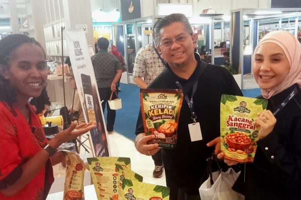 Produk Kampung Maybrat Bidik Pasar Internasional, Kacang Sangrai dan Keripik Keladi Tampil di TEI 2026