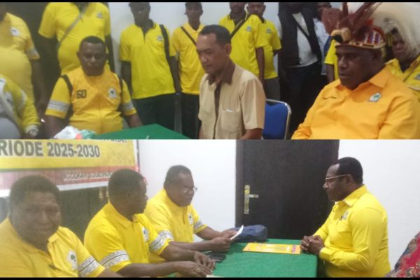 Dua Bakal Calon Kembalikan Formulir, Bursa Ketua Golkar Maybrat Mengerucut