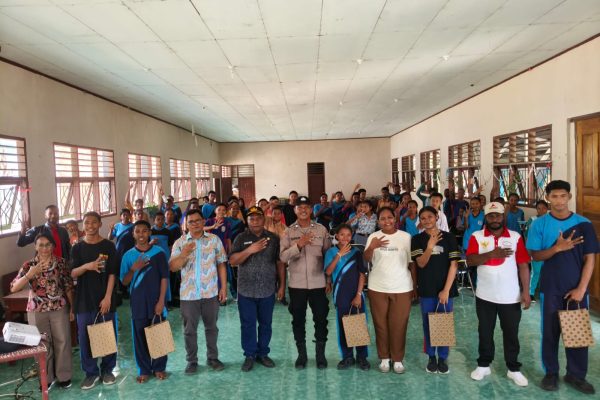 BMP-RI Raja Ampat Bangun Karakter Pelajar Lewat Wawasan Kebangsaan