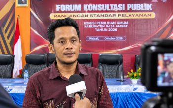 KPU Raja Ampat Gelar Forum Konsultasi Publik, Tingkatkan Rancangan Pelayanan PDPB ‎