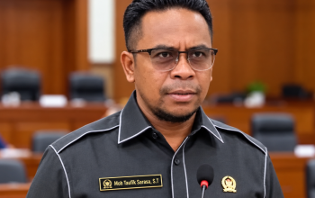 Udara Tak Sehat Mengintai, Ketua DPRK Raja Ampat Desak Bupati Terapkan Imbauan Belajar Daring
