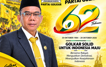 HUT ke-62 Partai Golkar, Anwar Kopong Harap Politik Berpihak pada Rakyat